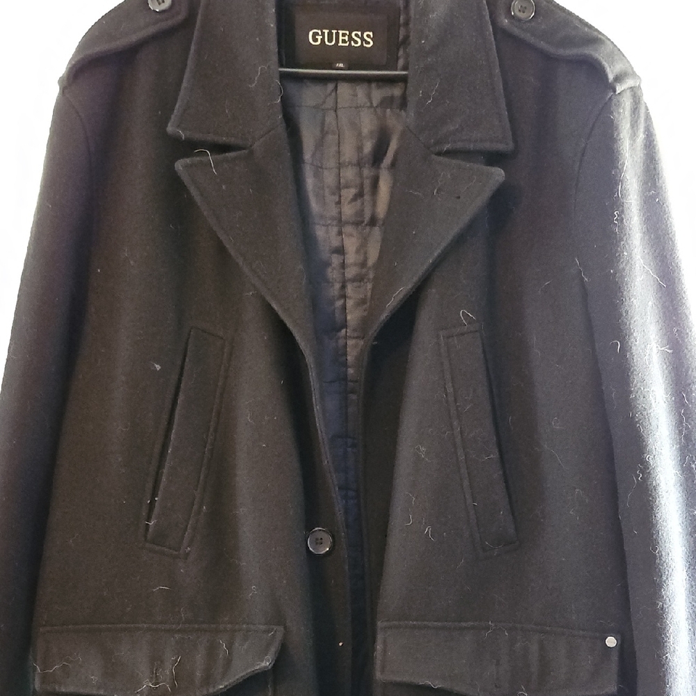 Guess Elegant Black Coat